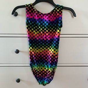 Gymnastics leotard